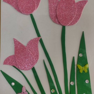 "Тюльпаны для мамы!"