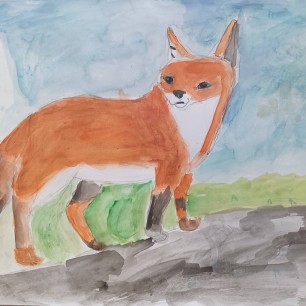 Рыжая красавица