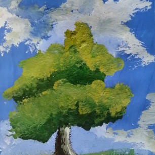 Дерево в поле