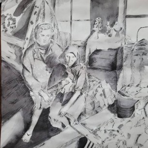 После обстрела