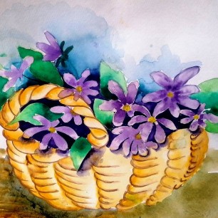 Корзинка для бабушки