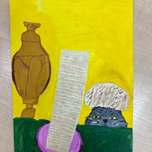 Коты тоже любят блины