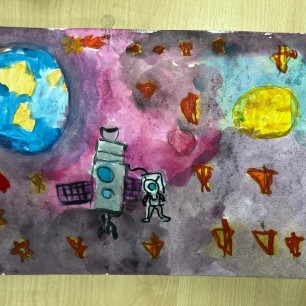 Разноцветный космос