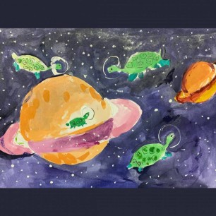 Черепашки в космосе