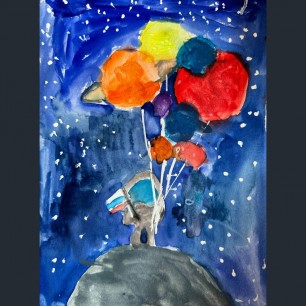 Космонавт собрал планеты