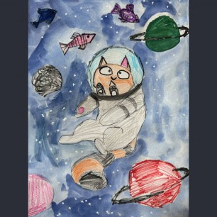 Кошка хочет рыбу