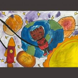 Кот космонавт