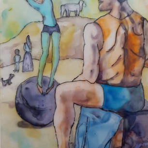 "Девочка на шаре"