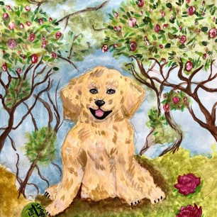 «Прогулка с Ричардом по весеннему саду»