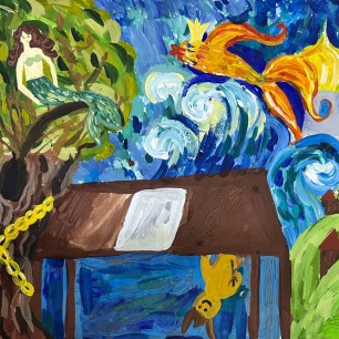 «Златая цепь на дубе том…»