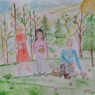 Заготовка даров леса