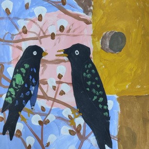 Скворцы прилетели