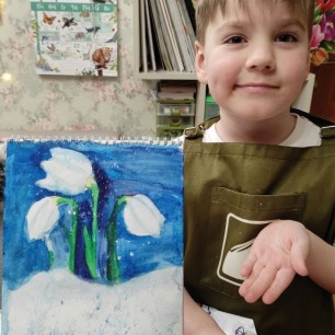 Первые цветы