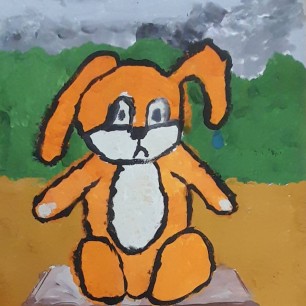 Весь до ниточки промок...