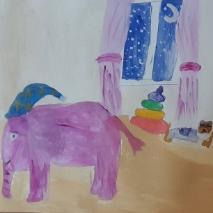 Только слон не хочет спать...