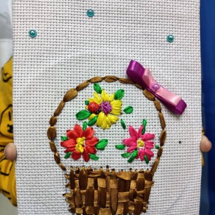 "Корзиночка с цветами"