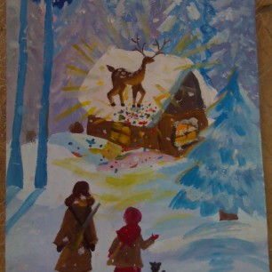 Серебряное копытце (иллюстрация)