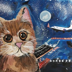 "Самолётный кот"