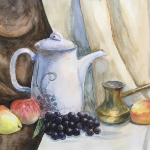 "Натюрморт с виноградом"