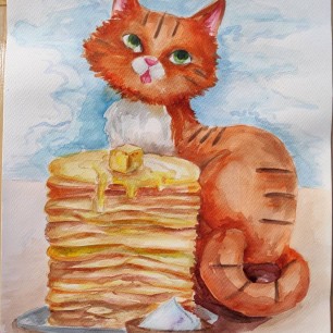 Масленица с котом