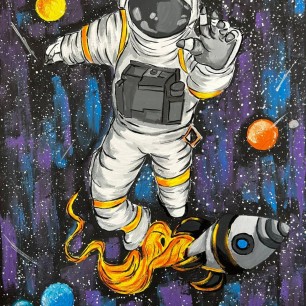 В открытый космос