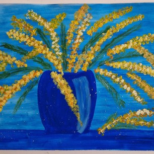 Букет мимозы