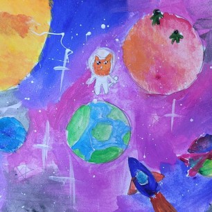 "Космос-мир моих фантазий "