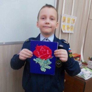 "Любимой мамочке"