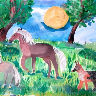 Летний день.