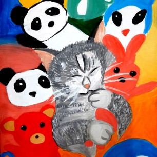 Мой любимый котенок