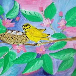 Птичка "Овсянка"