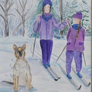 Мама лучшая подруга.