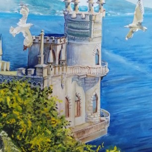 Крымский замок "Ласточкино гнездо"