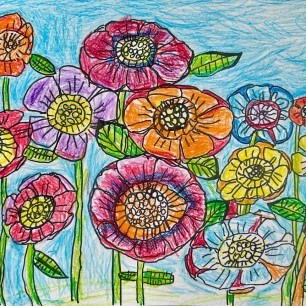 Цветущее поле