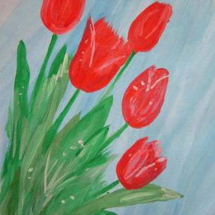 Тюльпаны весенние цветы