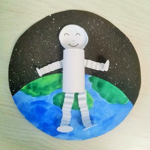 В космосе ...