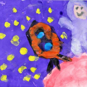 В космическом пространстве!