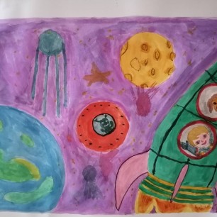 "Я в космосе"