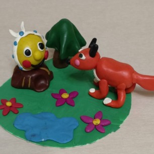 "Колобок и лиса"