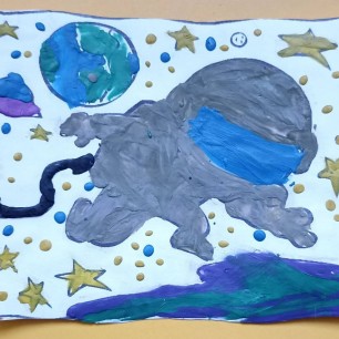 Полет космонавта