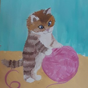 Котенок Васька