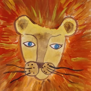 златогривый лев