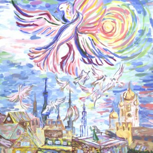 В небе над моим городом