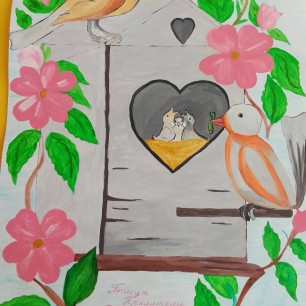 Птицы прилетели