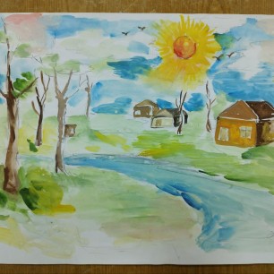 Солнце припекает