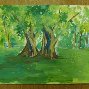 Утро в лесу