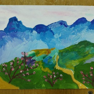 Где-то в горах