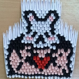 Панно "Зайчик в конверте"