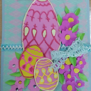 Пасхальная открытка