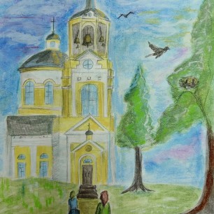 Заутреня в храме